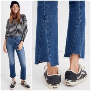 Madewell Cali Demi-Boot Jean in Kemper Wash